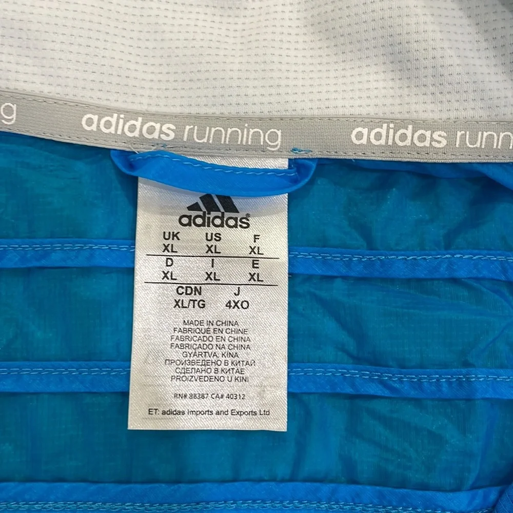 Adidas‎ Running Windbreaker Jacket Mens X Large